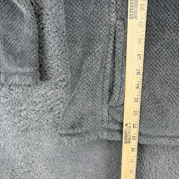 Patagonia Womens Small Gray Lightweight Fleece Snap T Pullover Jacket - Picture 7 of 10